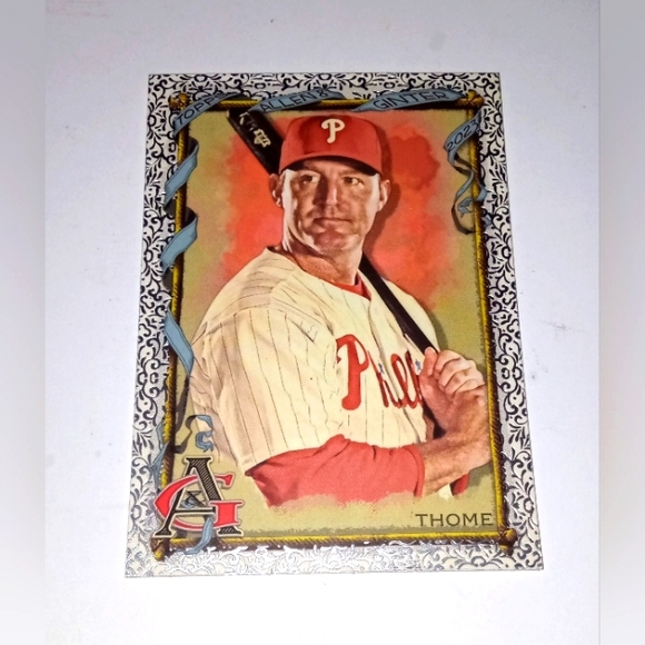 Jim Thome Silver Border Topps Allen & Ginter 2023 #317 - Picture 1 of 2